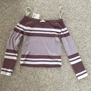 Off the shoulder sweater